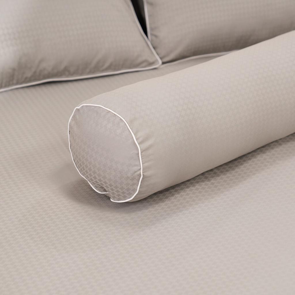 Bộ ga chun Amando Ellie màu xám — trang nhã, dễ phối nội thất.