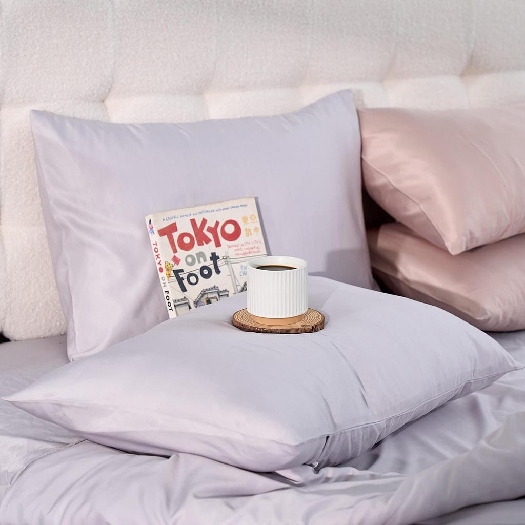 Bộ ga chun Tencel Goodnight Airsilk 4 chi tiết — mát mịn, hoàn thiện tỉ mỉ