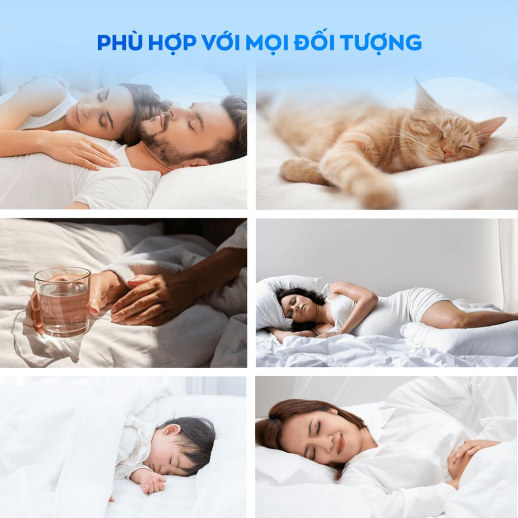 Bảo vệ nệm Doona Bamboo chống bụi bẩn, thoáng khí