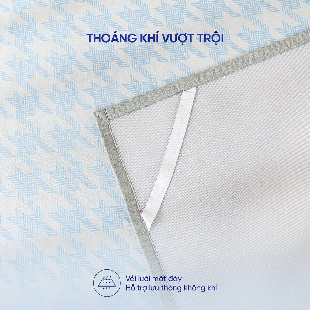 Cấu trúc 3 lớp — làm mát hiệu quả mà không cần điện.