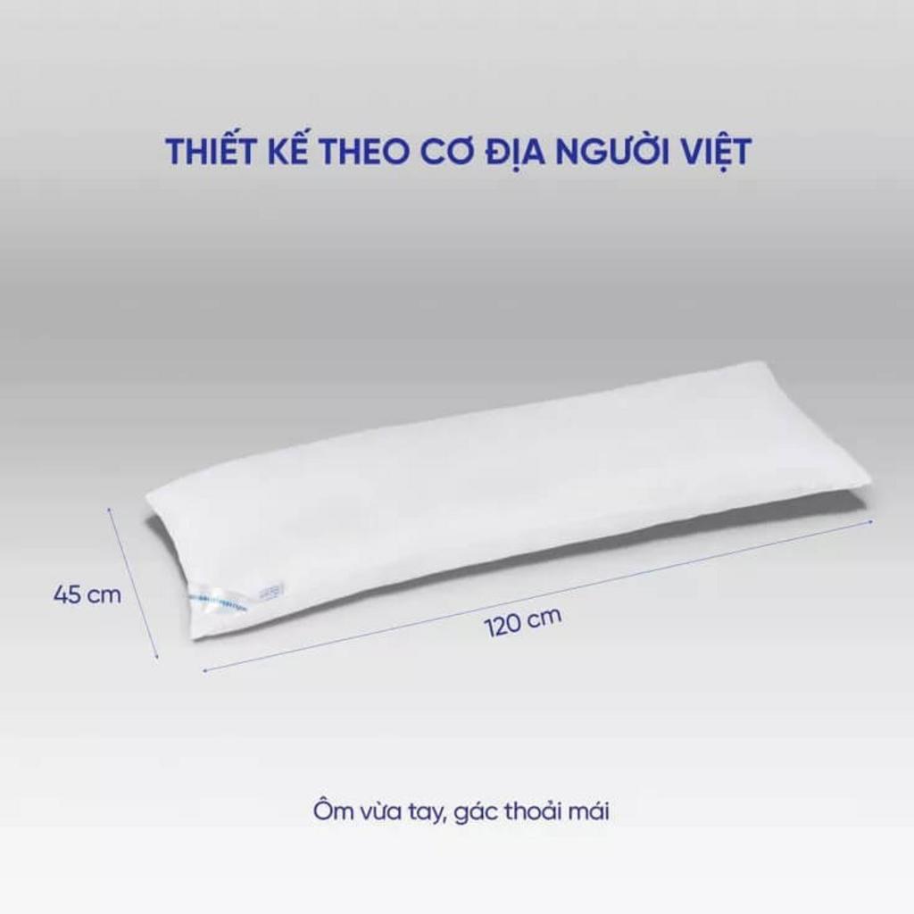Combo Gối ôm Poppy kèm vỏ cooling — hero image cho cảm giác mát và ôm êm.