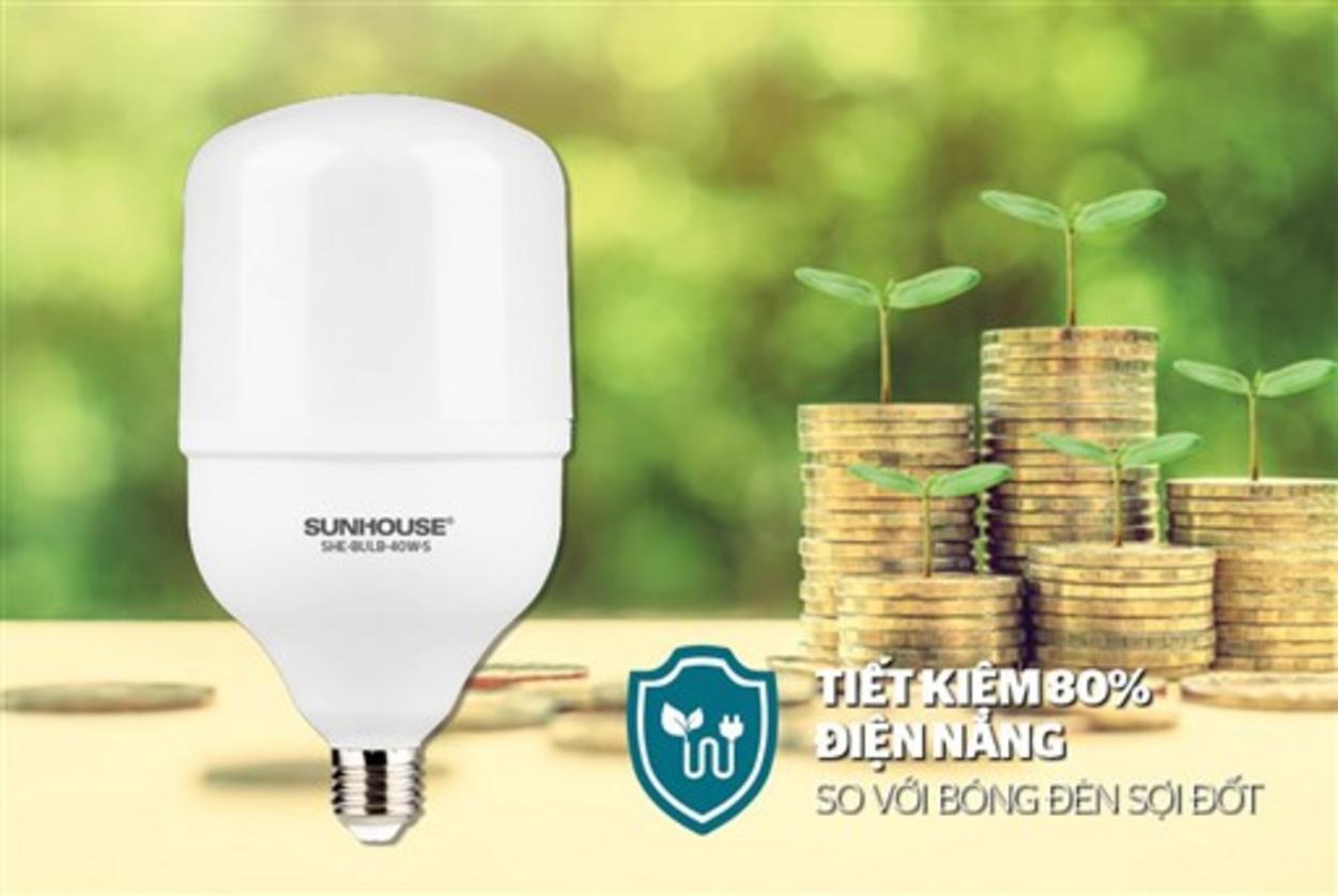 CRI ≥80Ra — ánh sáng chân thực, giúp quan sát và học tập tốt hơn.