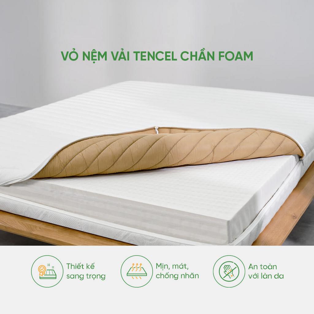 Minh họa 7 vùng nâng đỡ phân bổ áp lực cho cột sống.