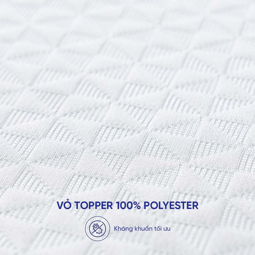 Open-cell design và xử lý kháng khuẩn cho cảm giác thoáng mát, sạch sẽ.