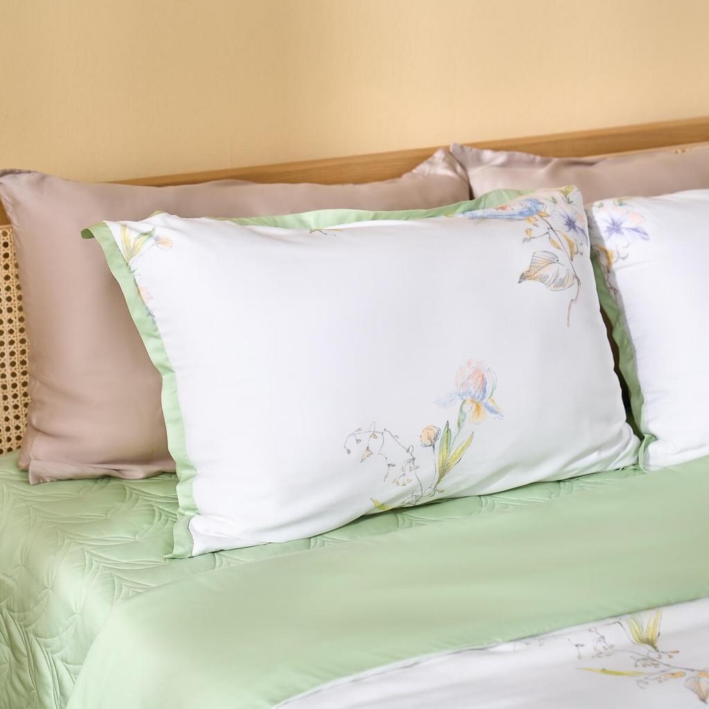 Các bước chăm sóc đơn giản để giữ độ mềm và màu cho vải Lyocell.