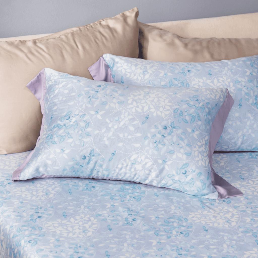 Bộ ga chun Lụa tencel cao cấp Amando Bliss 4 chi tiết mã TC006