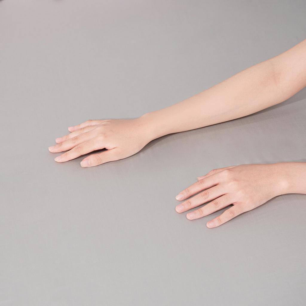 Bộ chăn ga Lụa tencel cao cấp Amando Lagom 5 chi tiết Màu Xám