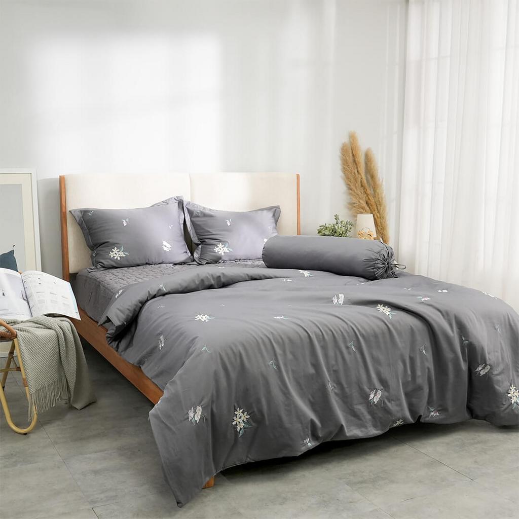 Chi tiết thêu hoa Amando — tinh tế, rõ nét và dễ phối hợp nội thất.