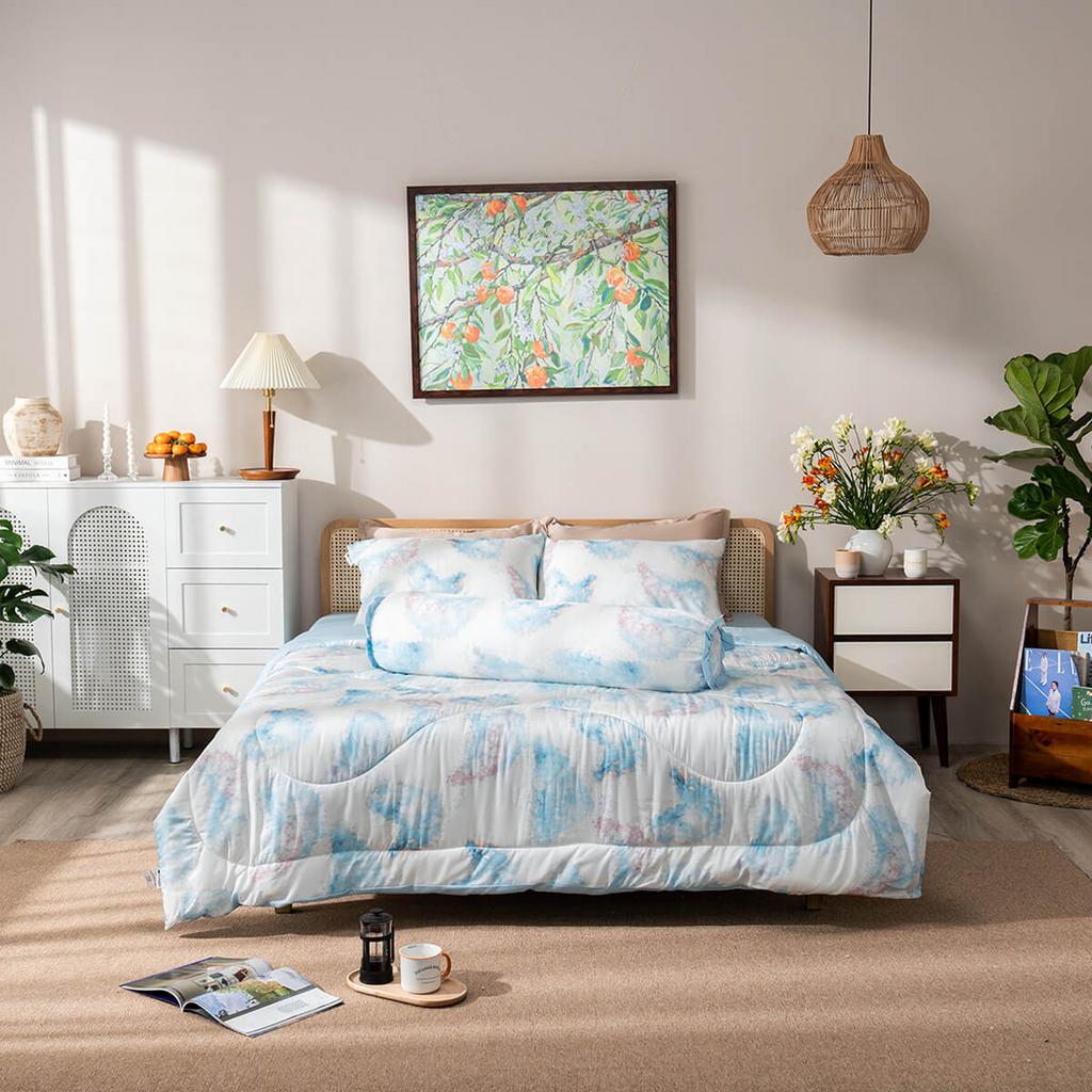 Hút ẩm nhanh và thoáng khí — ngủ mát trong điều kiện nóng ẩm.