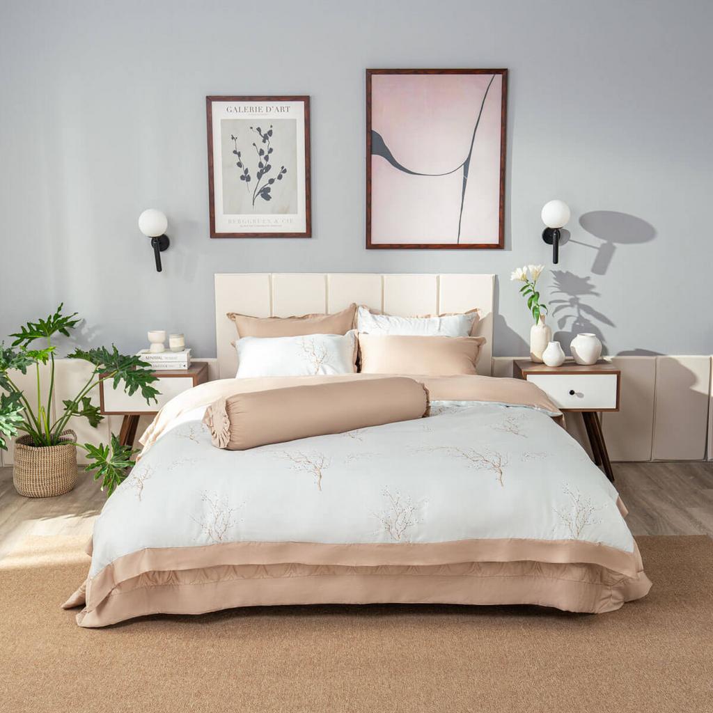 Mô tả trực quan công nghệ Nano trên bề mặt vải.