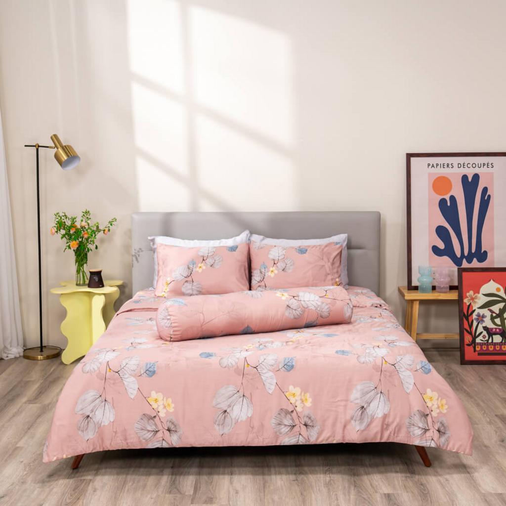 Cận cảnh sợi Tencel — mềm mịn, hút ẩm tốt.