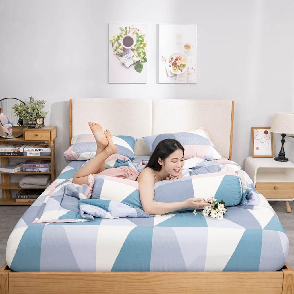 Macro: kết cấu sợi Tencel và nguồn gỗ bạch đàn — 100% tự nhiên.