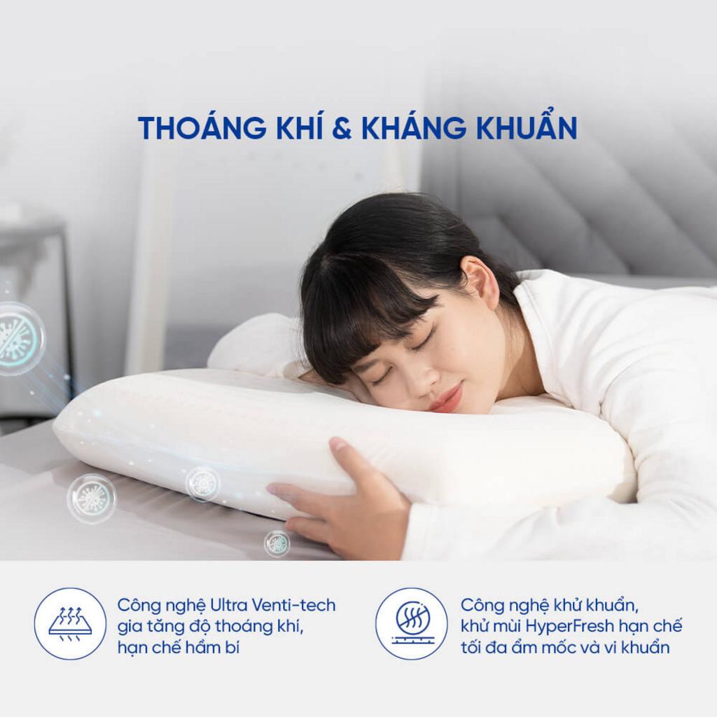 Ultra Venti-tech: lỗ thoáng dày đặc cho luồng khí tối ưu.