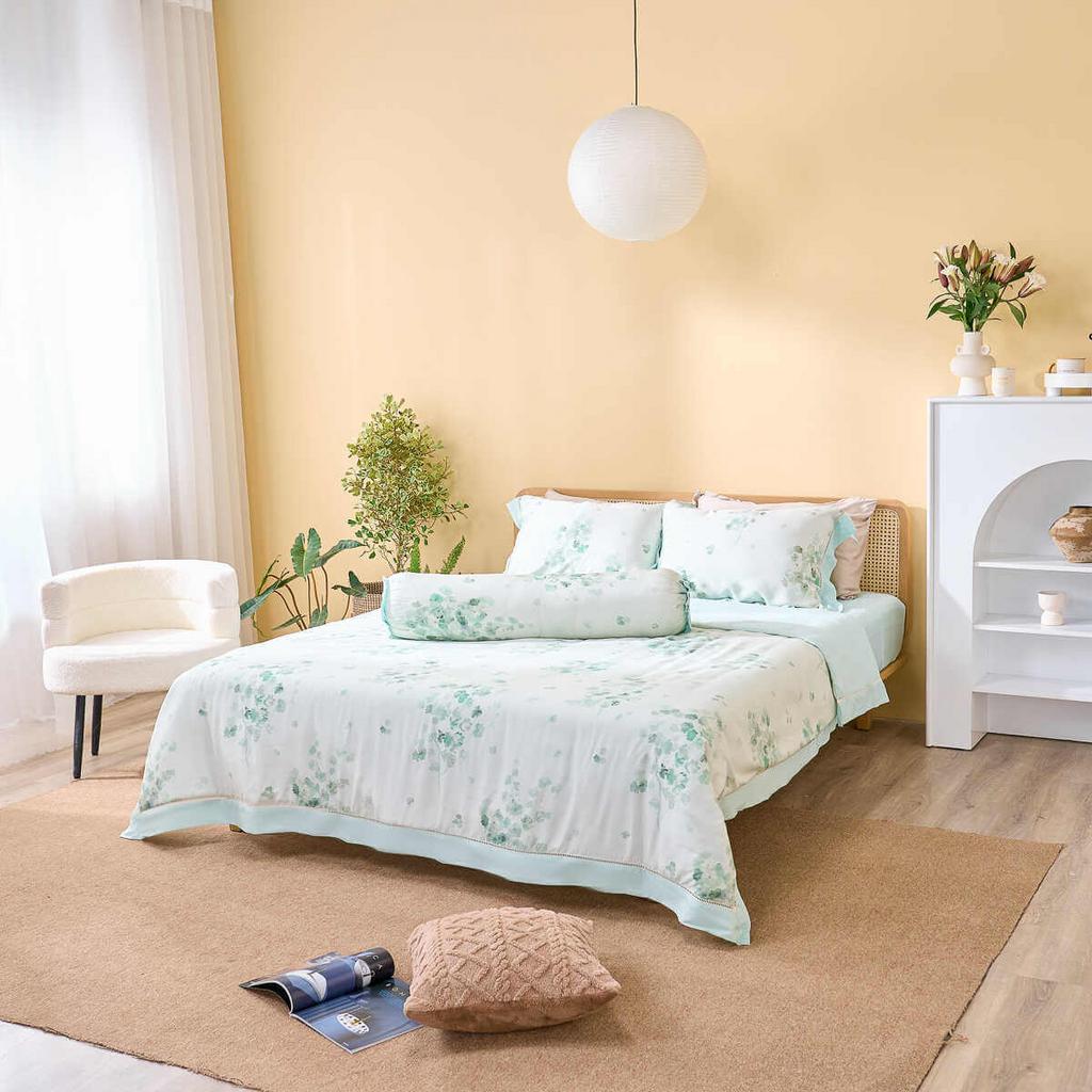 Ga chun ôm nệm ≤35cm — giữ chặt, trông gọn gàng.