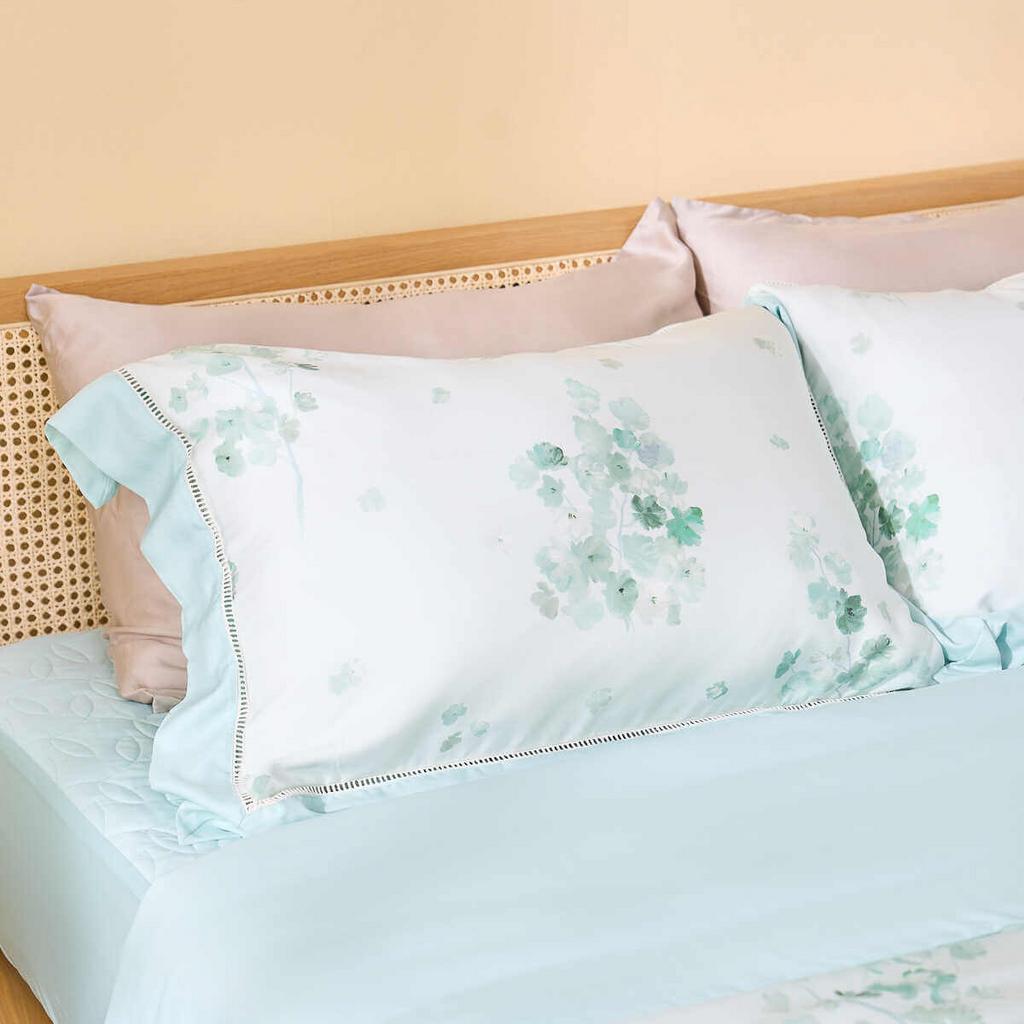 Bộ chăn ga Amando Jamila LC010 — mát, mềm và phù hợp cho da nhạy cảm.