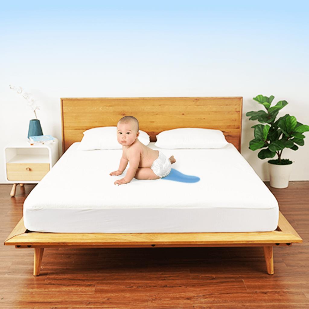 Bảo vệ nệm Doona Bamboo — thoáng khí, chống bụi, dùng cho cả gia đình.