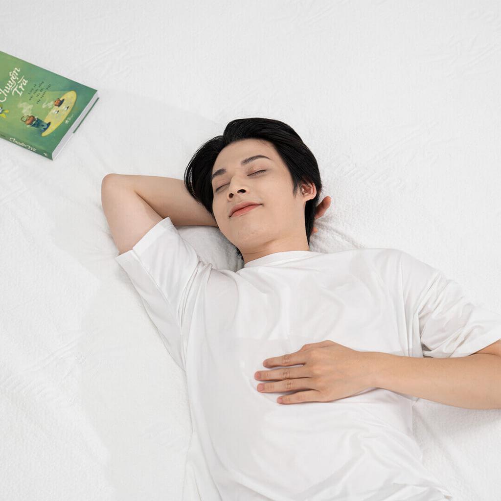 Bảo vệ nệm Doona Bamboo — thoáng khí, chống bụi, dùng cho cả gia đình.