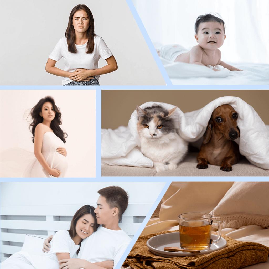 Hero image: Bảo vệ nệm Doona Tencel trên giường — thể hiện bề mặt mềm mát và lớp chống thấm.