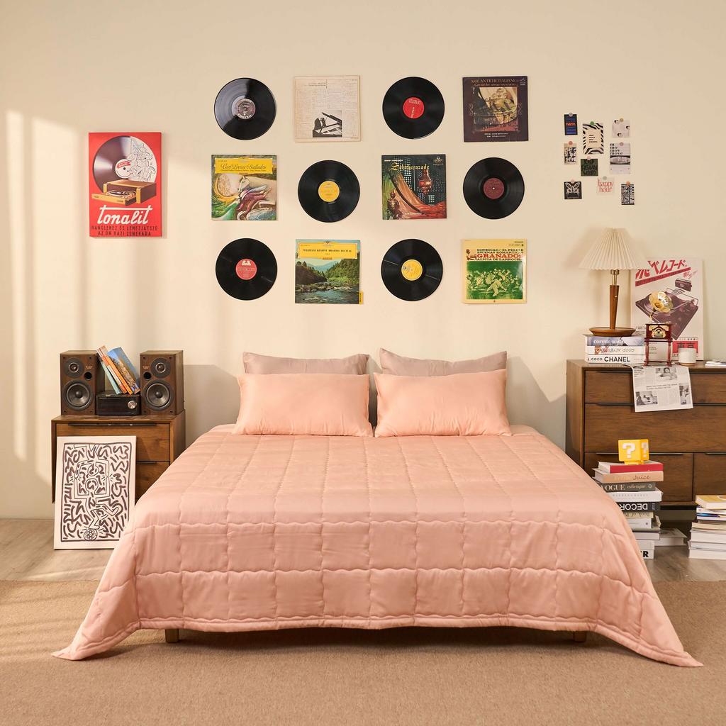 Bộ ga chun Goodnight Airsilk - mềm mịn, ôm sát nệm, tông pastel sang trọng.