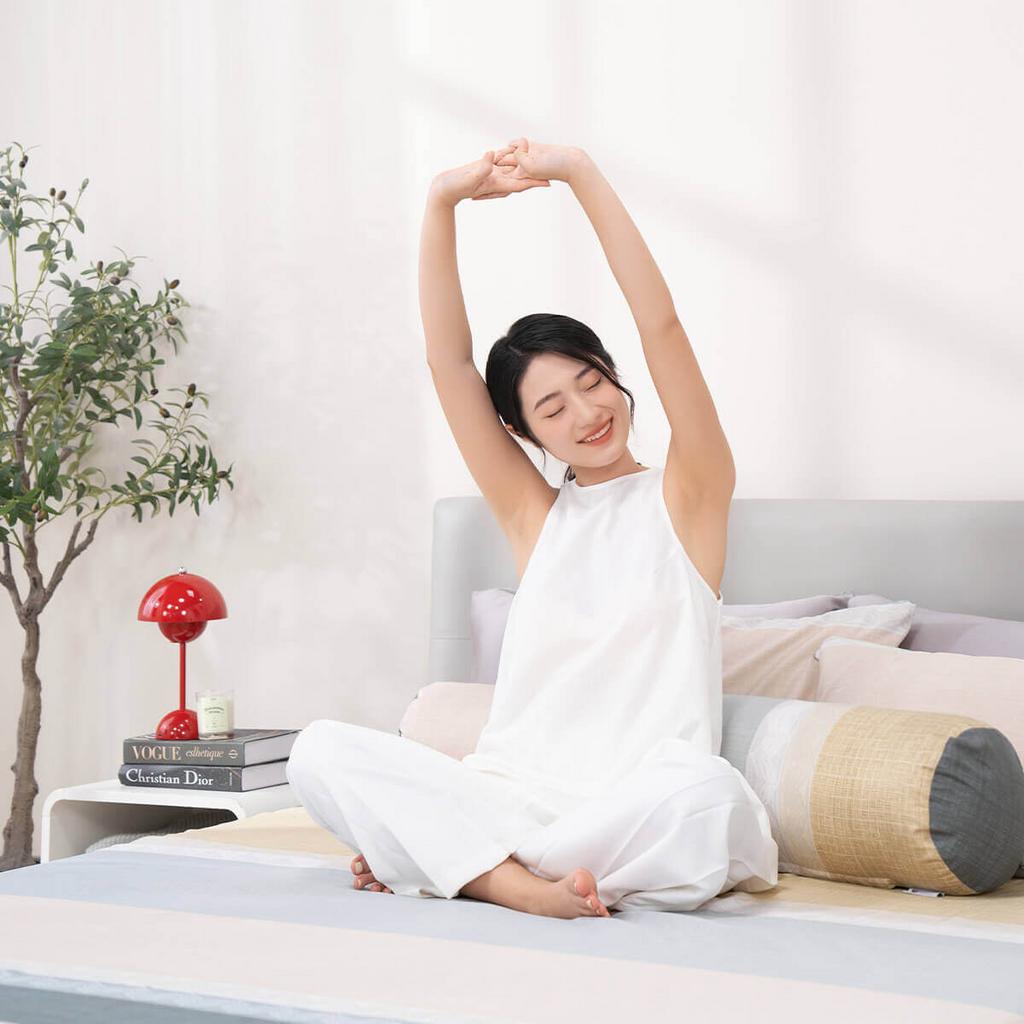 Bộ ga chun Tencel Amando Celia TP006 - mềm mại, mát và dễ chăm sóc.