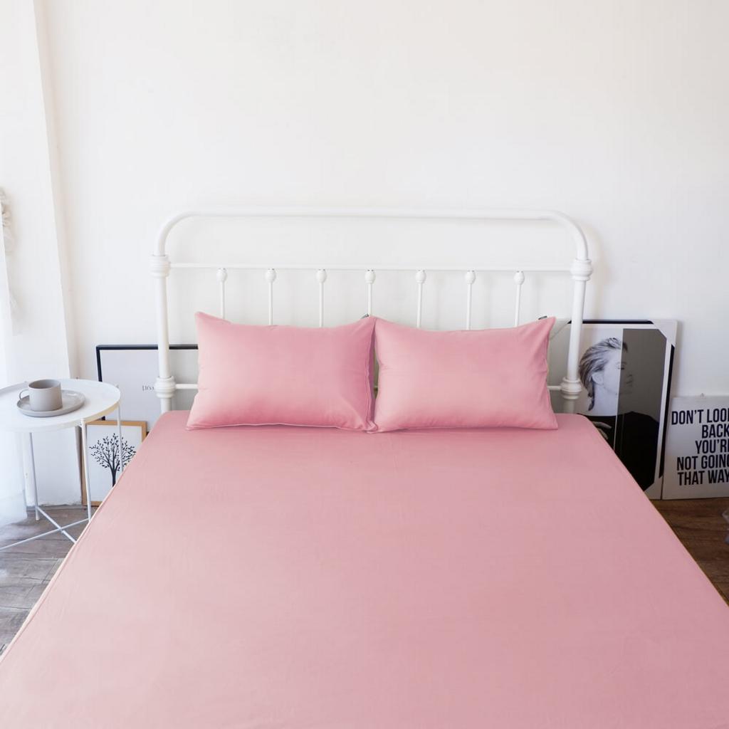 Bộ ga chun Sateen 3 món — bề mặt bóng mượt và 9 mẫu phối sang trọng.