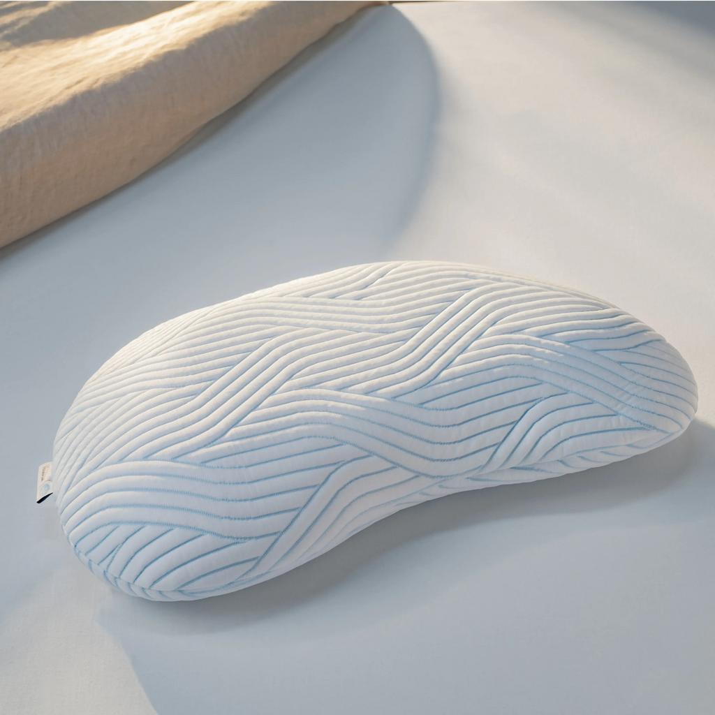 Gối Foam Tempur Sonata - thiết kế tinh tế, vỏ SmartCool™ mát mẻ, lõi TEMPUR® ôm sát cổ-vai.
