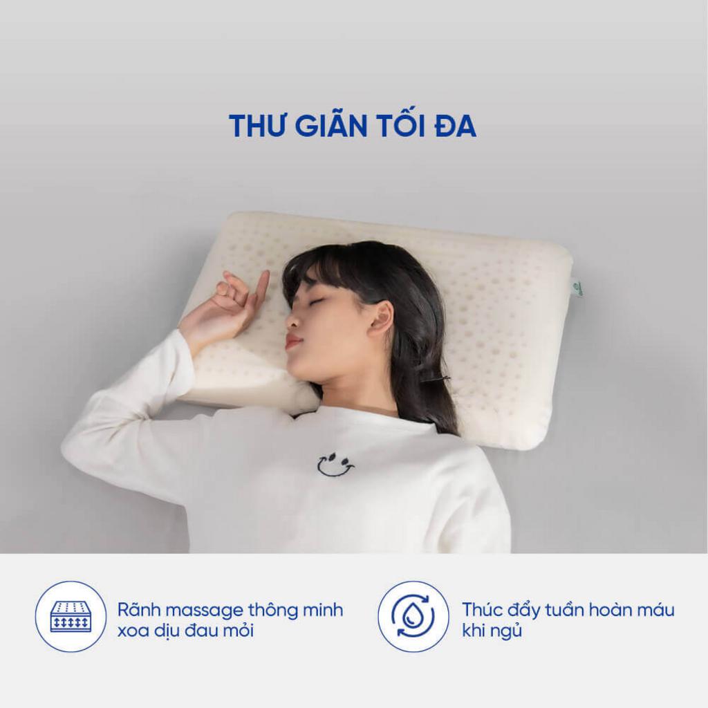 Gummi Evora — 100% lõi cao su thiên nhiên, bề mặt massage & Ultra Venti-tech thoáng khí.