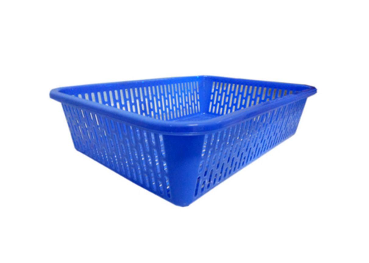 Rổ chữ nhật R013 — thiết kế nhẹ, màu tươi, phù hợp cho cả bếp gia đình và quán ăn.