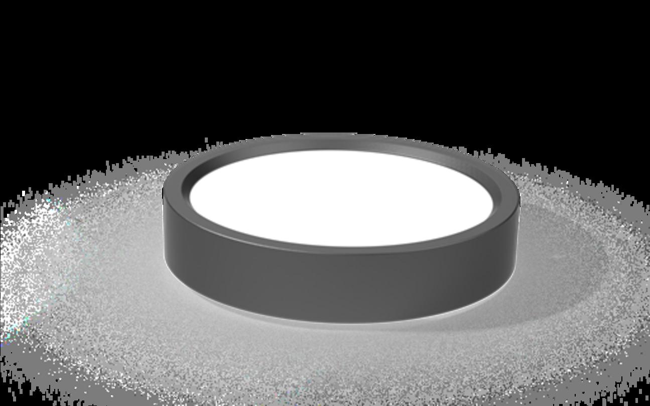 ĐÈN LED ốp trần tròn đen Sunhouse SHE-TD-18W-ST — sang trọng, gọn gàng và chiếu sáng đều.