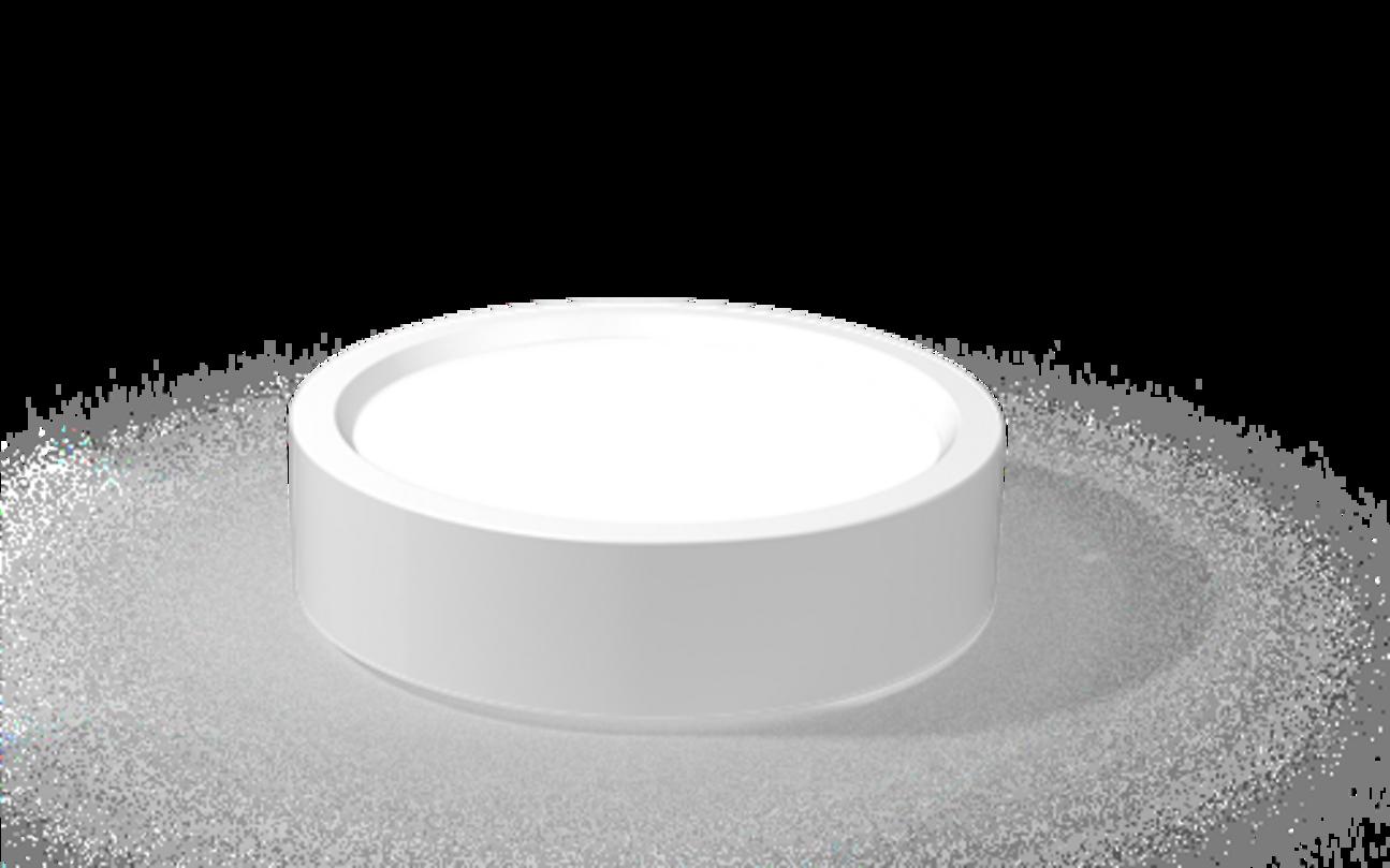 Đèn LED ốp trần tròn SUNHOUSE SHE-TT-12W-ST — thiết kế tròn trắng, ánh sáng phân bố đều.