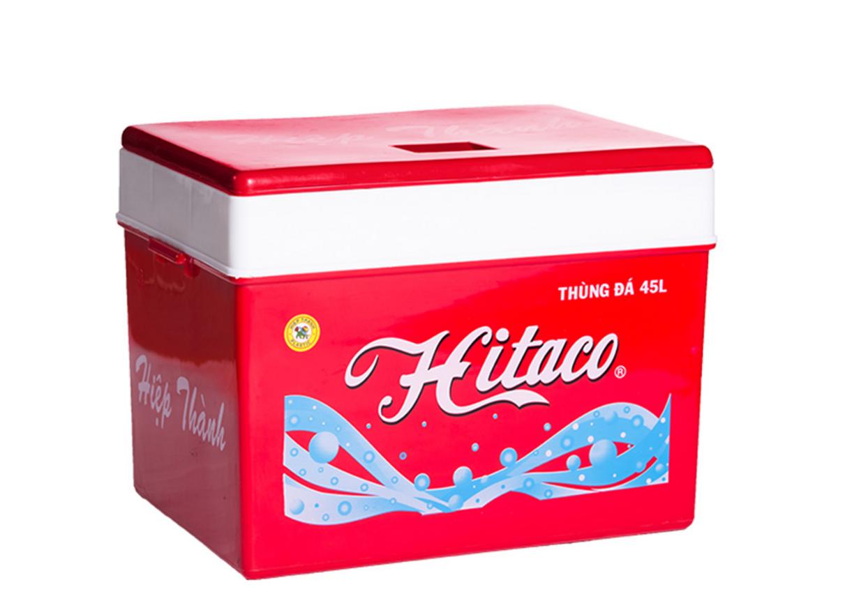 Thùng đá 45 lít - dung tích lớn, thiết kế tiện dụng cho dã ngoại và tiệc gia đình.