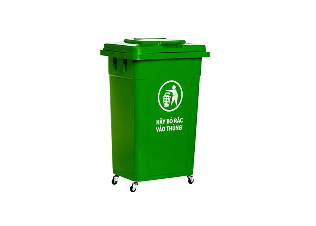Thùng rác 90L nắp kín No.TR020 — lựa chọn bền bỉ cho gia đình, chung cư và văn phòng.