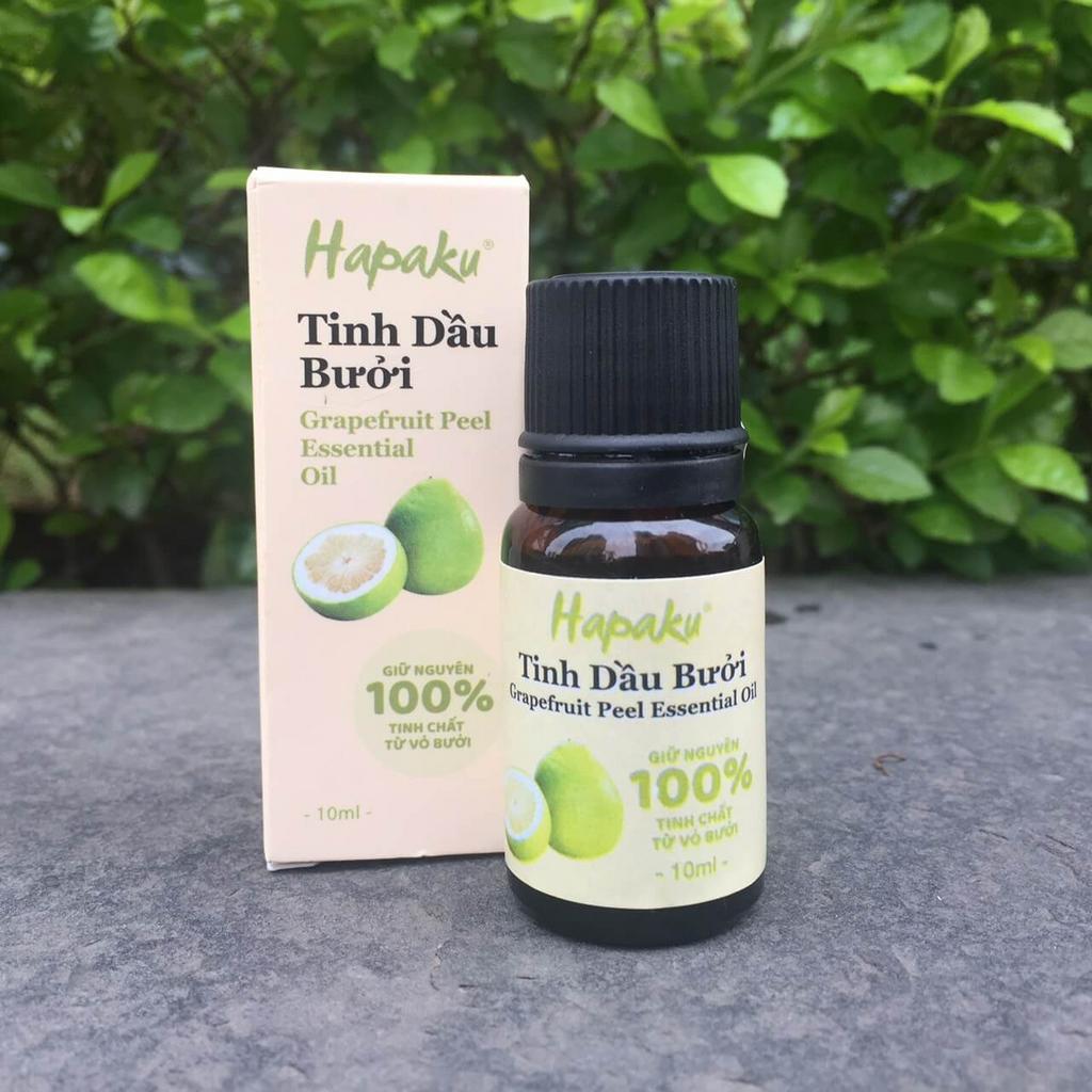 Tinh dầu bưởi Hapaku 10ml — 100% nguyên chất, chưng cất hơi nước.