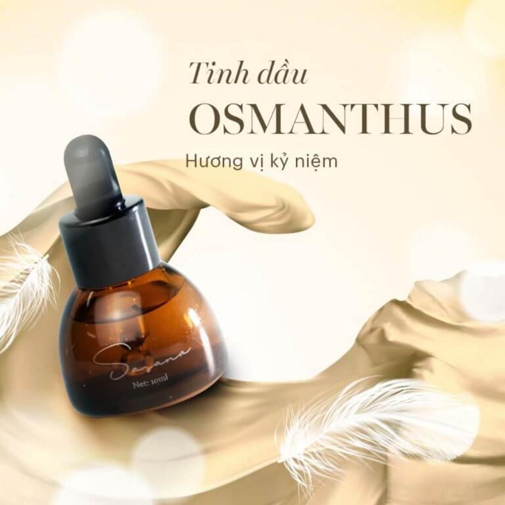 Tinh dầu Sasana Osmanthus 15ml — hũ nhỏ sang trọng, phù hợp để trải nghiệm và làm quà.