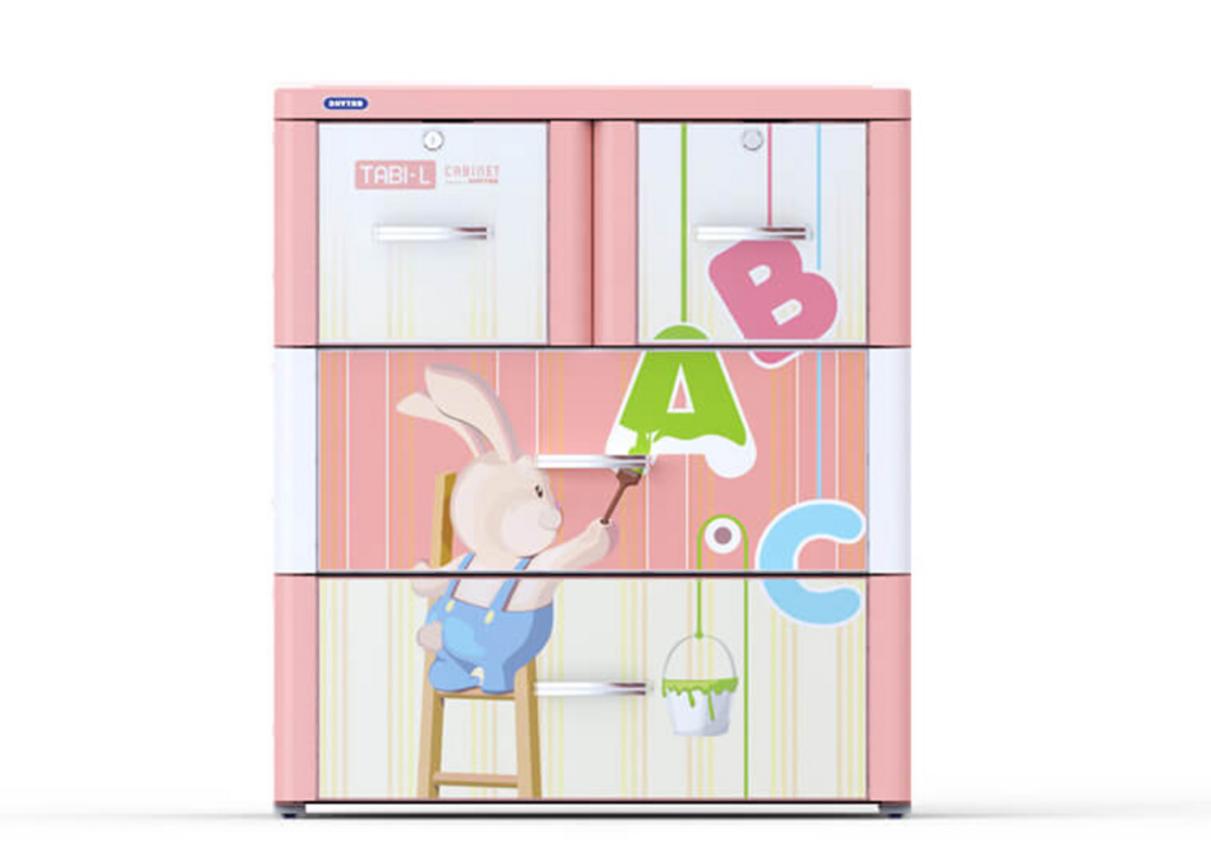 Tủ Tabi L 3 ngăn No.T043 — lựa chọn gọn gàng, an toàn cho gia đình.