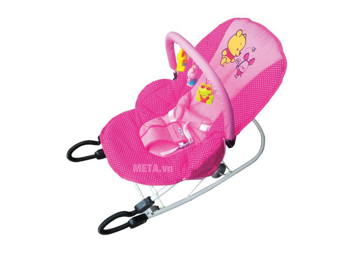 Xe ăn bộ K4 — ghế ăn đa năng, màu sắc tươi sáng, phù hợp không gian căn hộ.