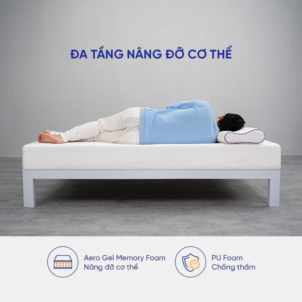 Lớp HR Foam: đàn hồi cao, hỗ trợ cột sống.