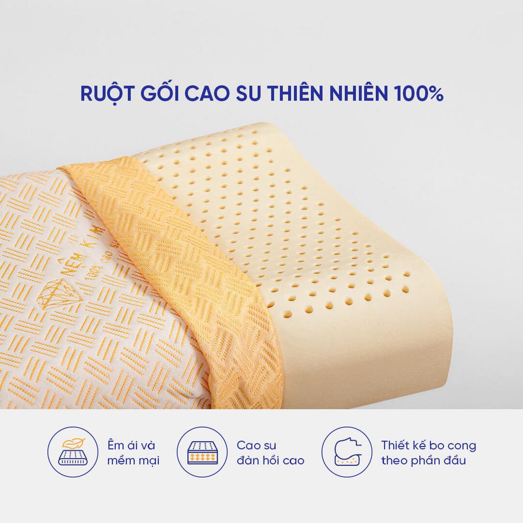 Kích thước tiêu chuẩn 39 x 59 cm — phù hợp hầu hết giường và vỏ gối.