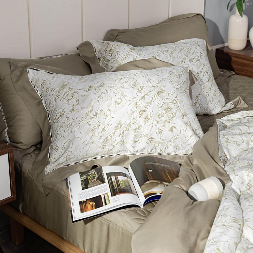 Mật độ dệt 133x72 — bền và mịn.