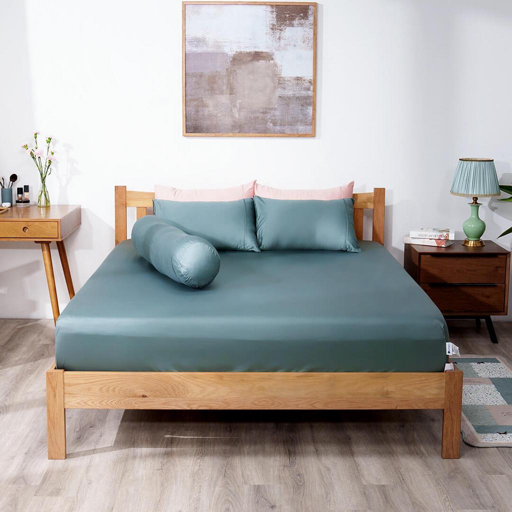 Minh họa: Cấu tạo 2 lớp — cotton satin + lót Microfiber.