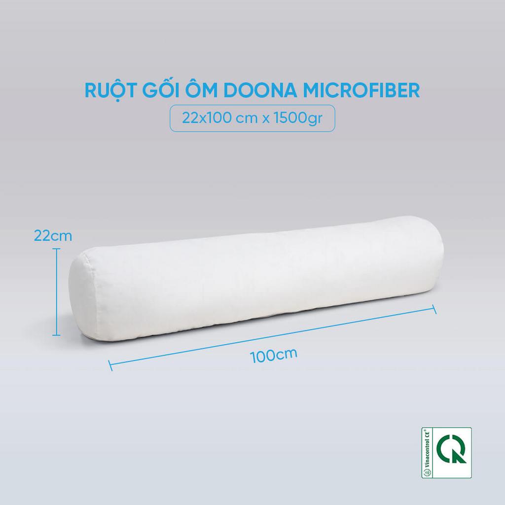 Ruột gối ôm Doona Microfiber CC — ôm êm, giữ form, phù hợp cho bà bầu và ngủ ngon.