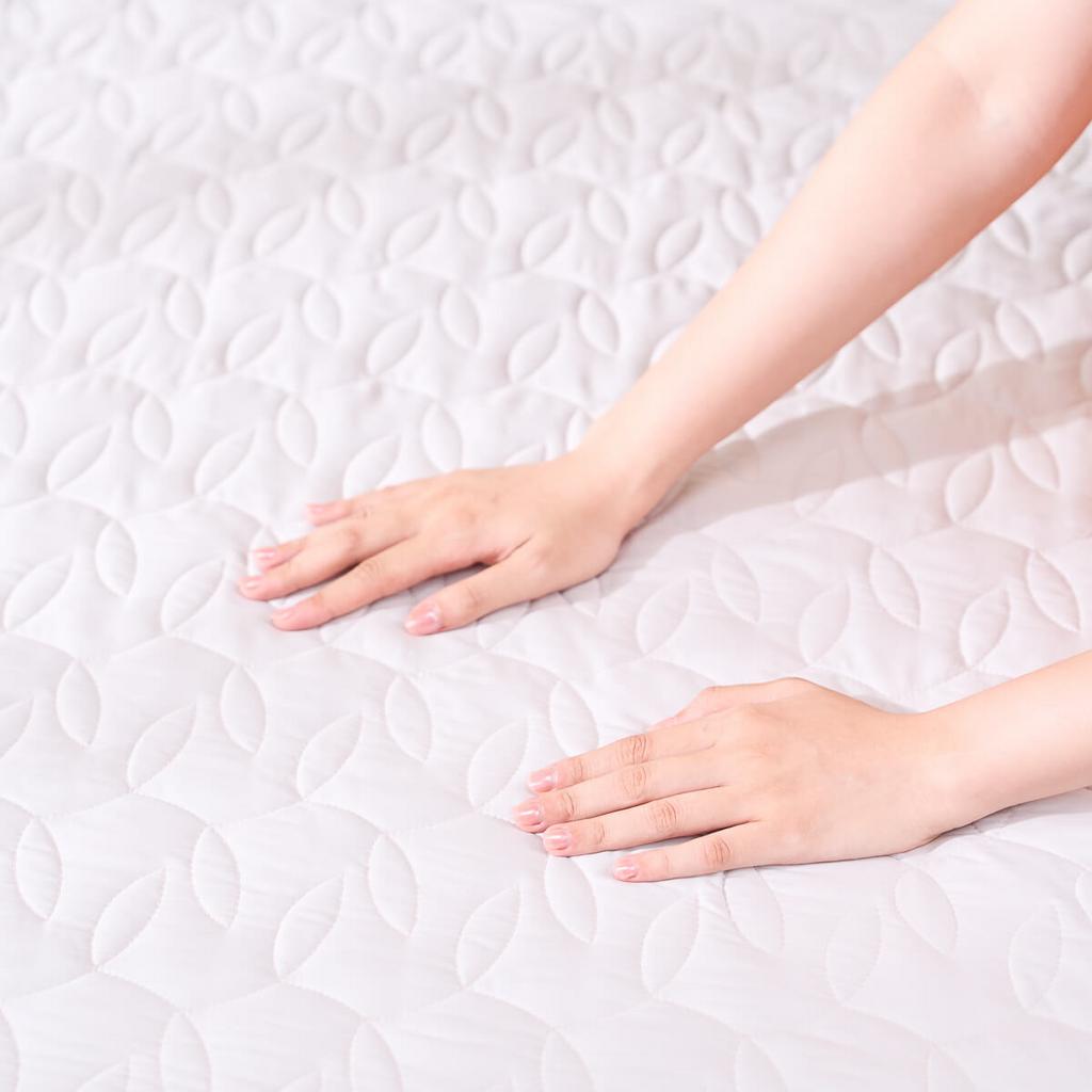 Bộ chăn ga chun sợi gỗ thiên nhiên Amando Jamila 5 chi tiết LC012