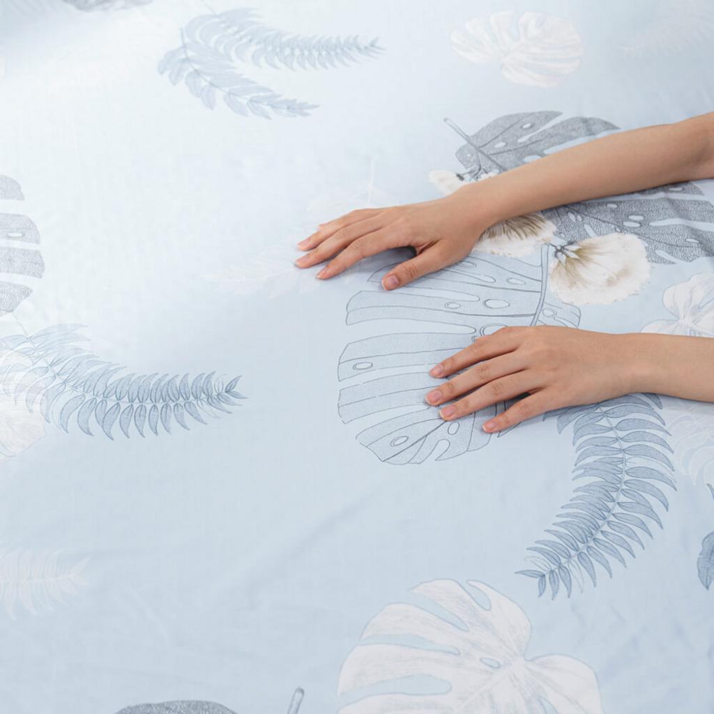 Bộ ga chun Lụa tencel cao cấp Amando Bliss 4 chi tiết mã TC004