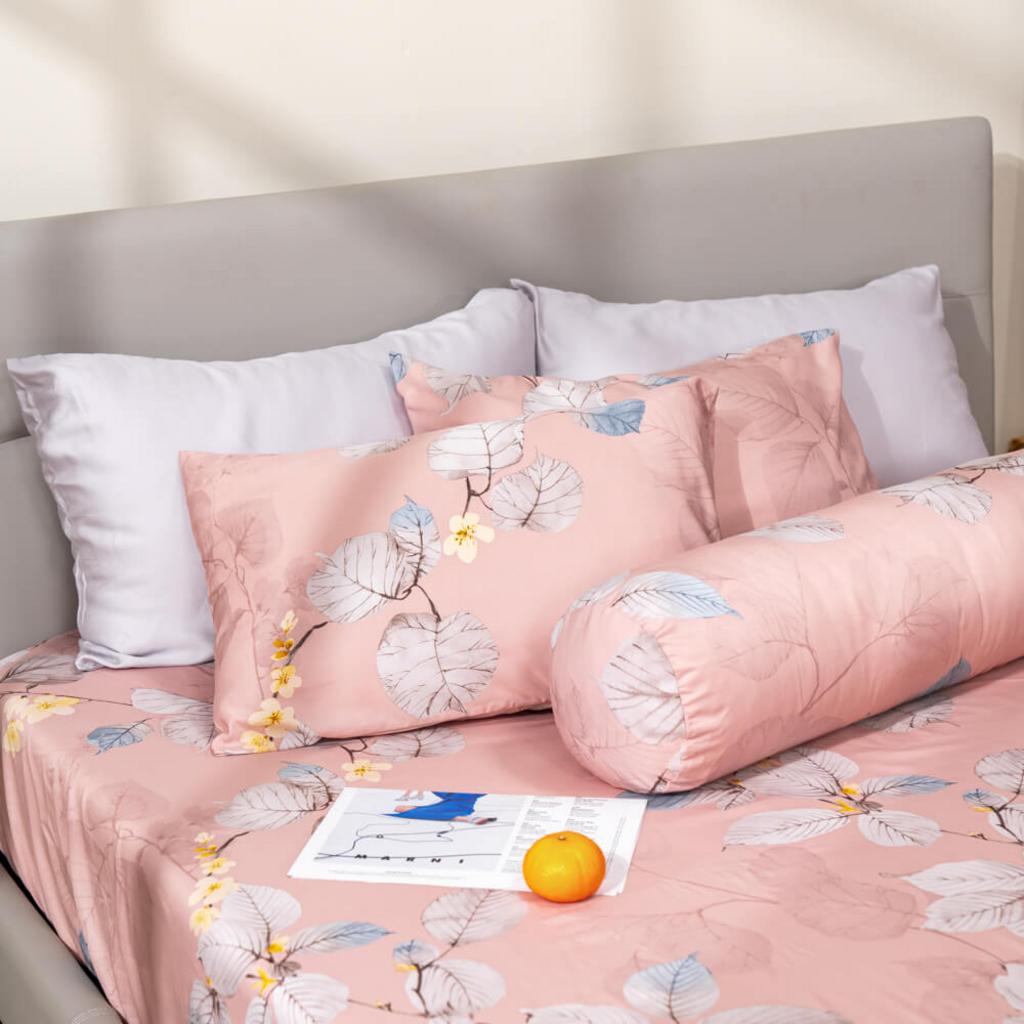 Bộ ga chun tencel Amando Celia 4 chi tiết TP005