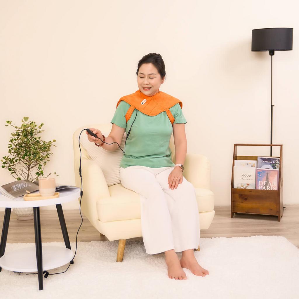 Tấm sinh nhiệt điện điều chỉnh kèm công tắc — an toàn với cơ chế tự ngắt.