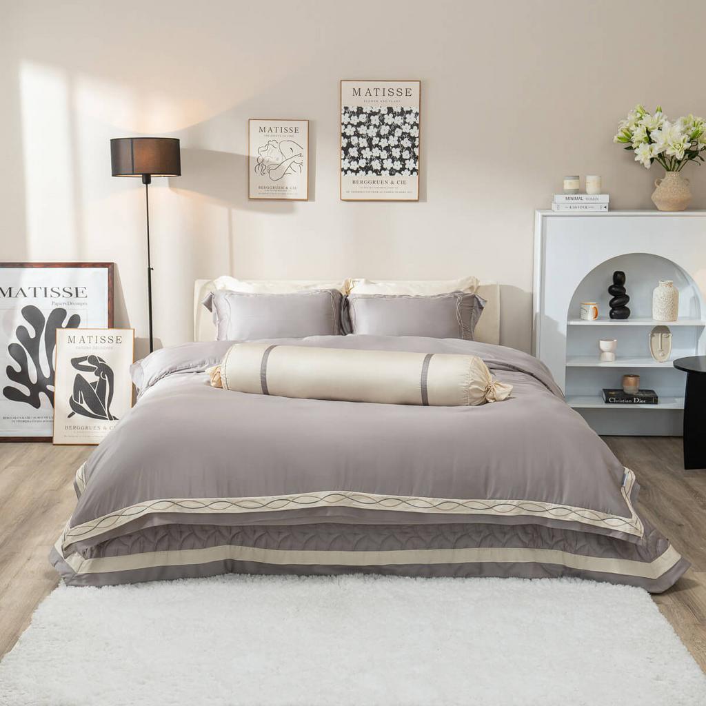 Tencel 60s: bề mặt mịn, thoáng và thích hợp cho da nhạy cảm.