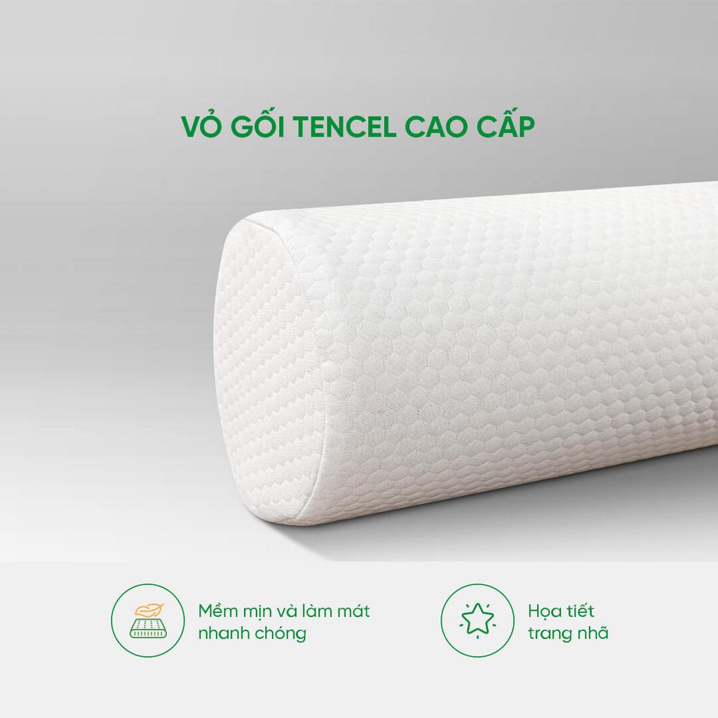 Áo gối Tencel + Hyperfresh đảm bảo an toàn cho da và khử mùi hiệu quả.