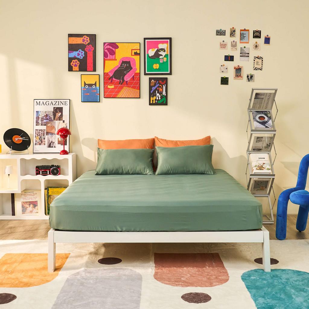 Cận cảnh sợi Tencel: mềm mượt, dịu da.