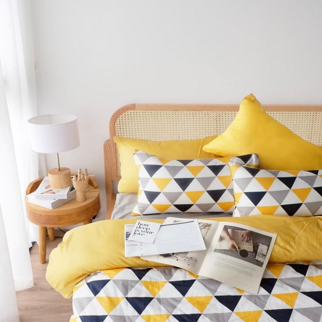 Bo chun 4 góc ôm nệm dày tới ~32cm, dễ lắp.