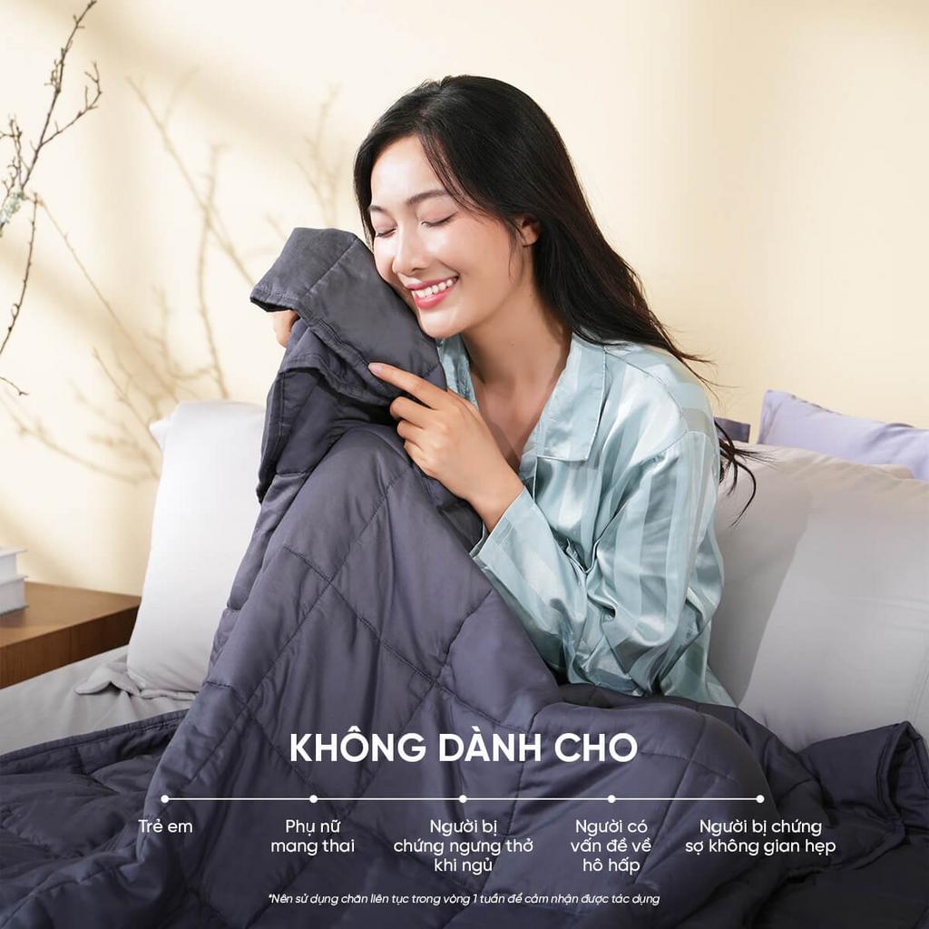 Thiết kế phân ô giúp trọng lượng phân bố đều, đem lại giấc ngủ liền mạch.